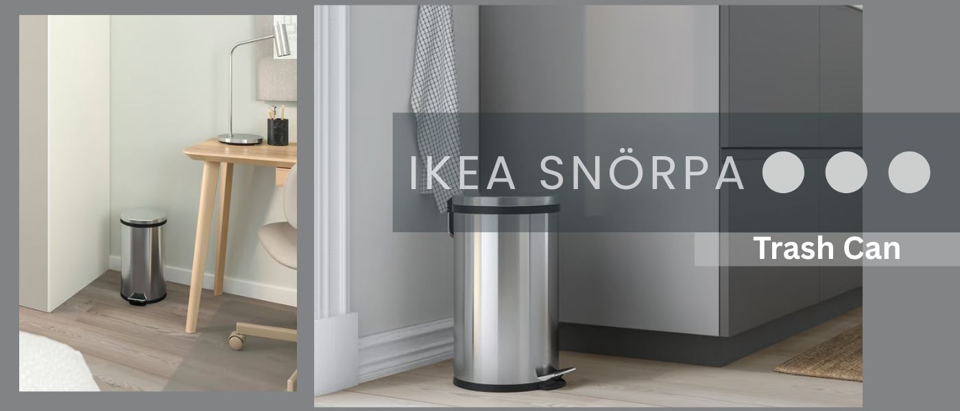 سطل زباله ایکیا مدل IKEA SNORPA-50511211